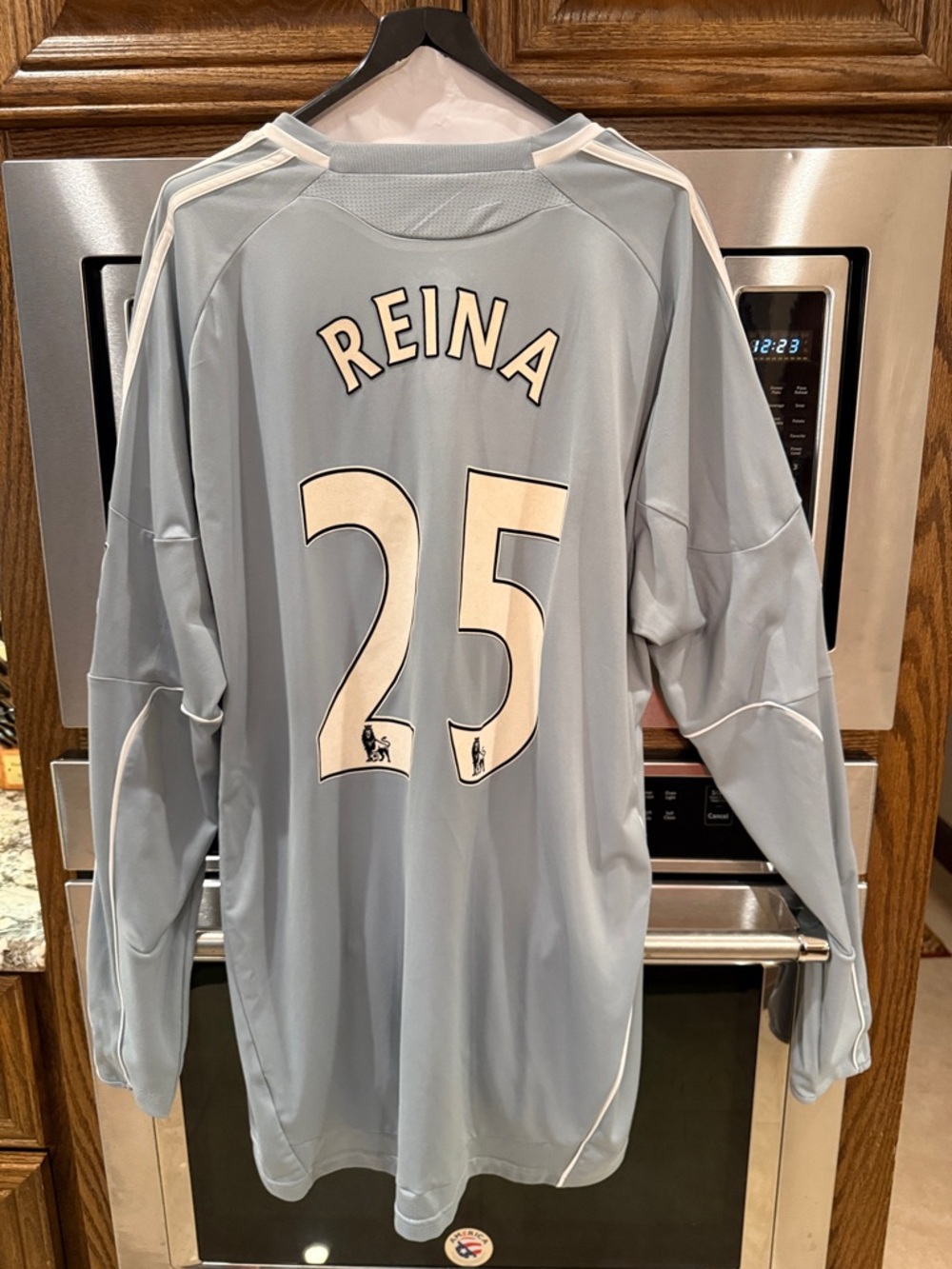 SOLD Authentic long sleeve English Premier league goalie Jersey - Reina 25